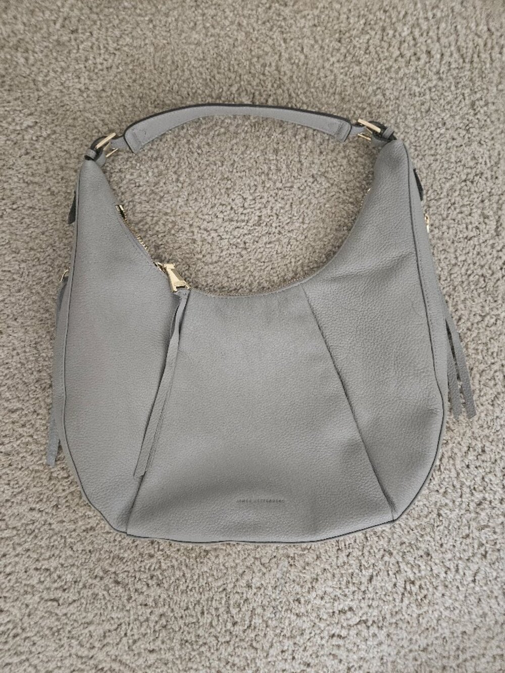 Aimee Katsenberg Corfu Pleated Hobo Bag NWOT